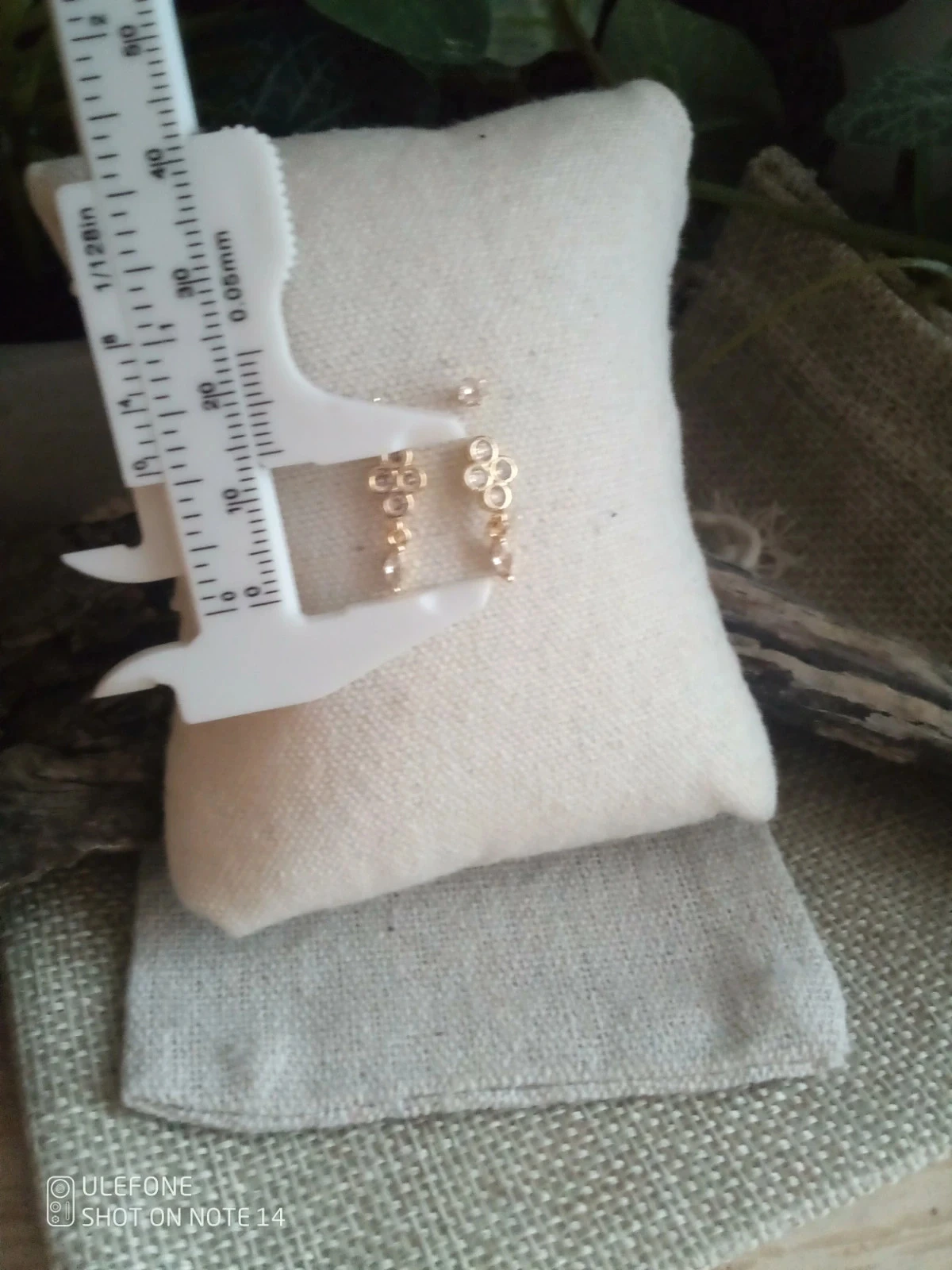 Conjunto de 2 pares de brincos de zircônias brancas – photo 2